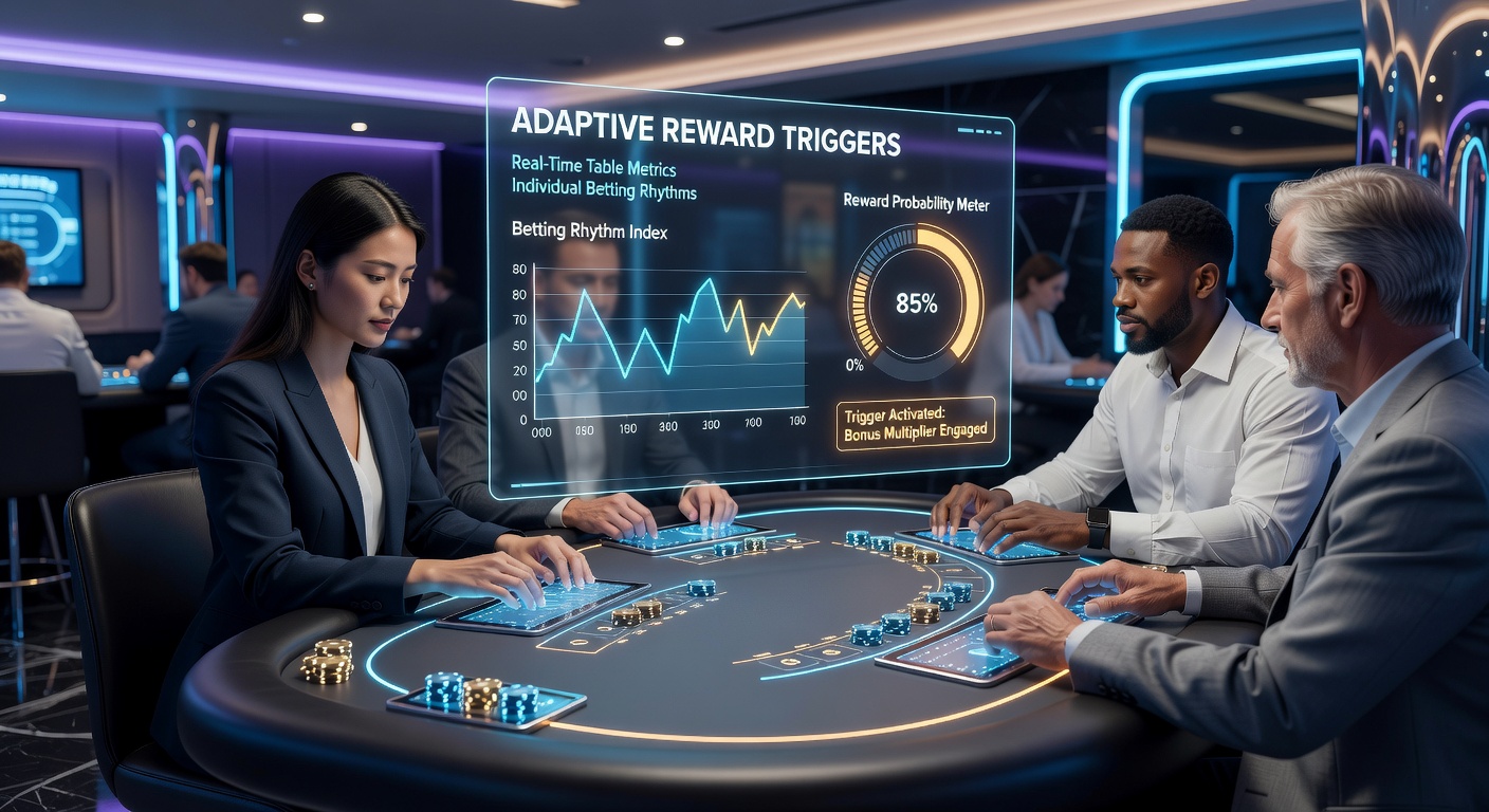 Close-up of roulette wheel with overlaid session data analytics for individual player rhythm tracking