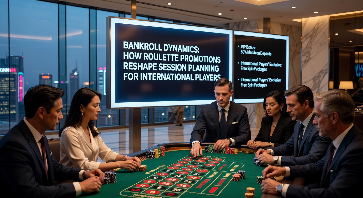 International roulette players reviewing bankroll strategies alongside bonus offers on digital casino platforms