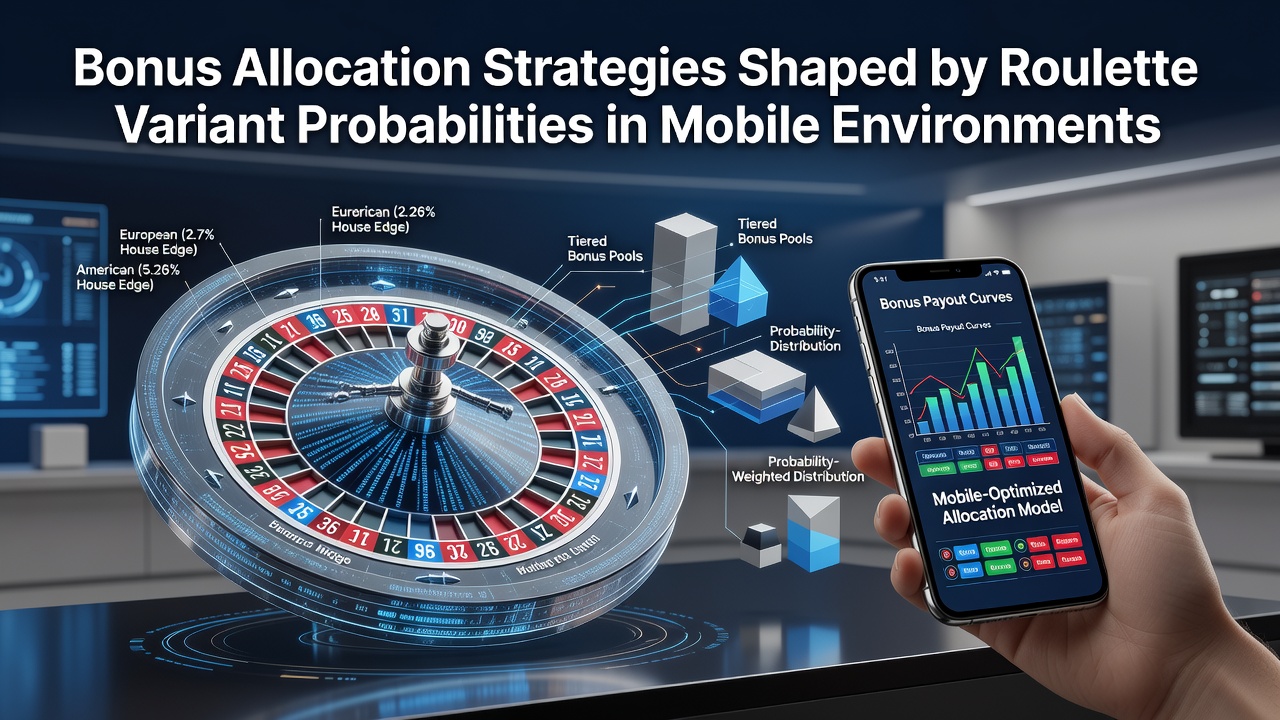 Mobile roulette interface showing European and American wheel variants side by side with probability indicators