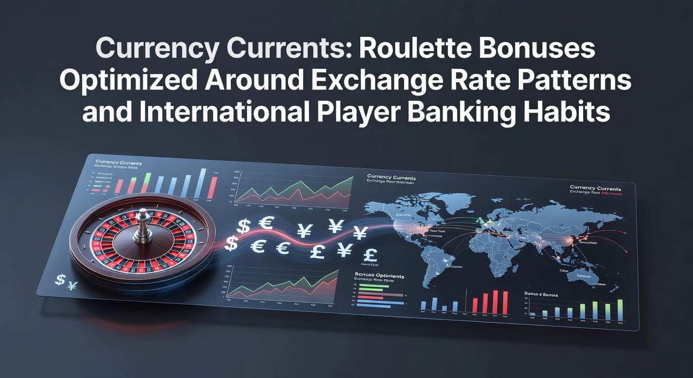 Visual representation of global currency flows and roulette bonus optimization across international markets