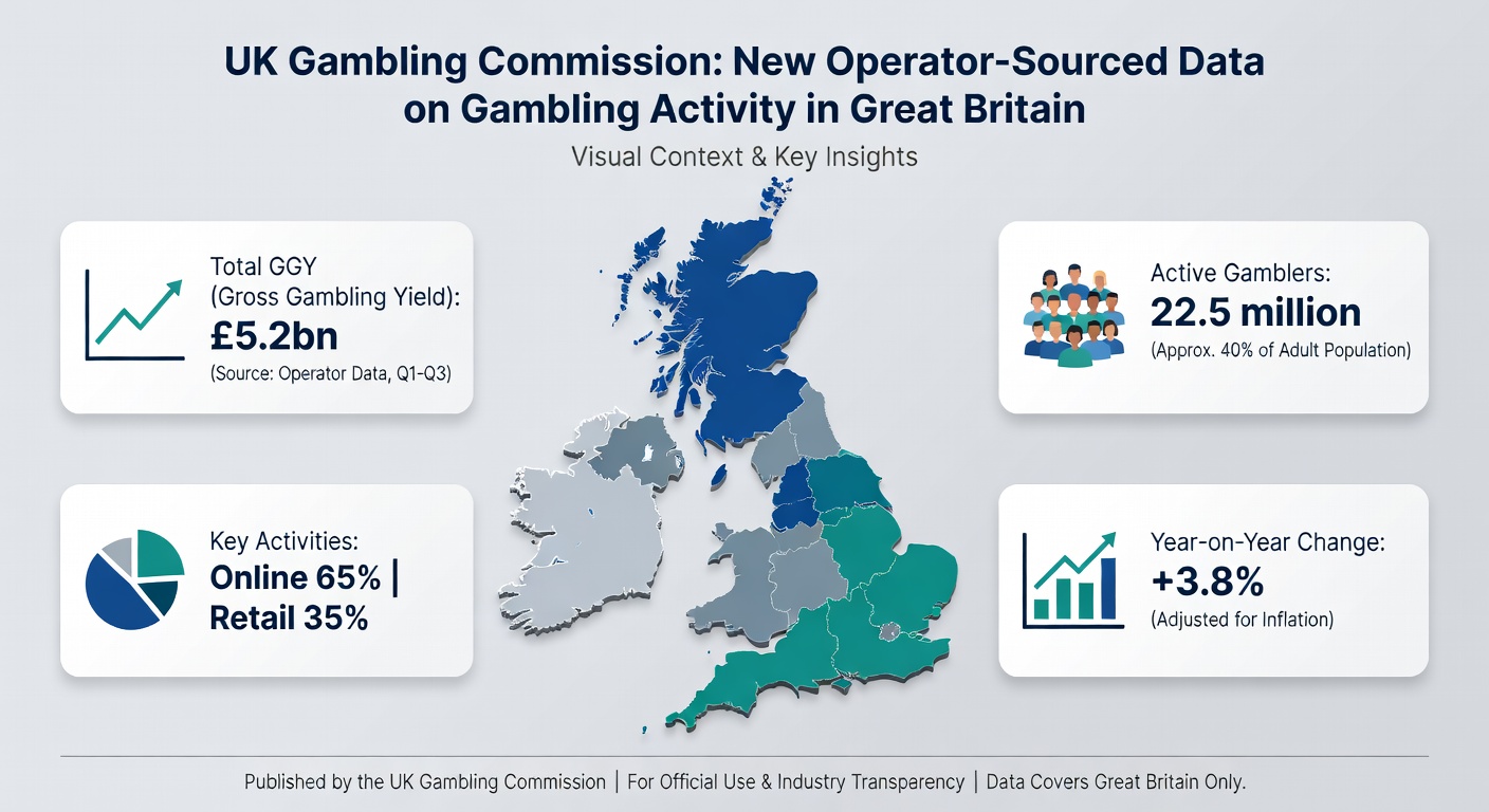 Close-up chart detailing slots GGY growth and stake limit impacts in UK online gambling, Q3 2025-26