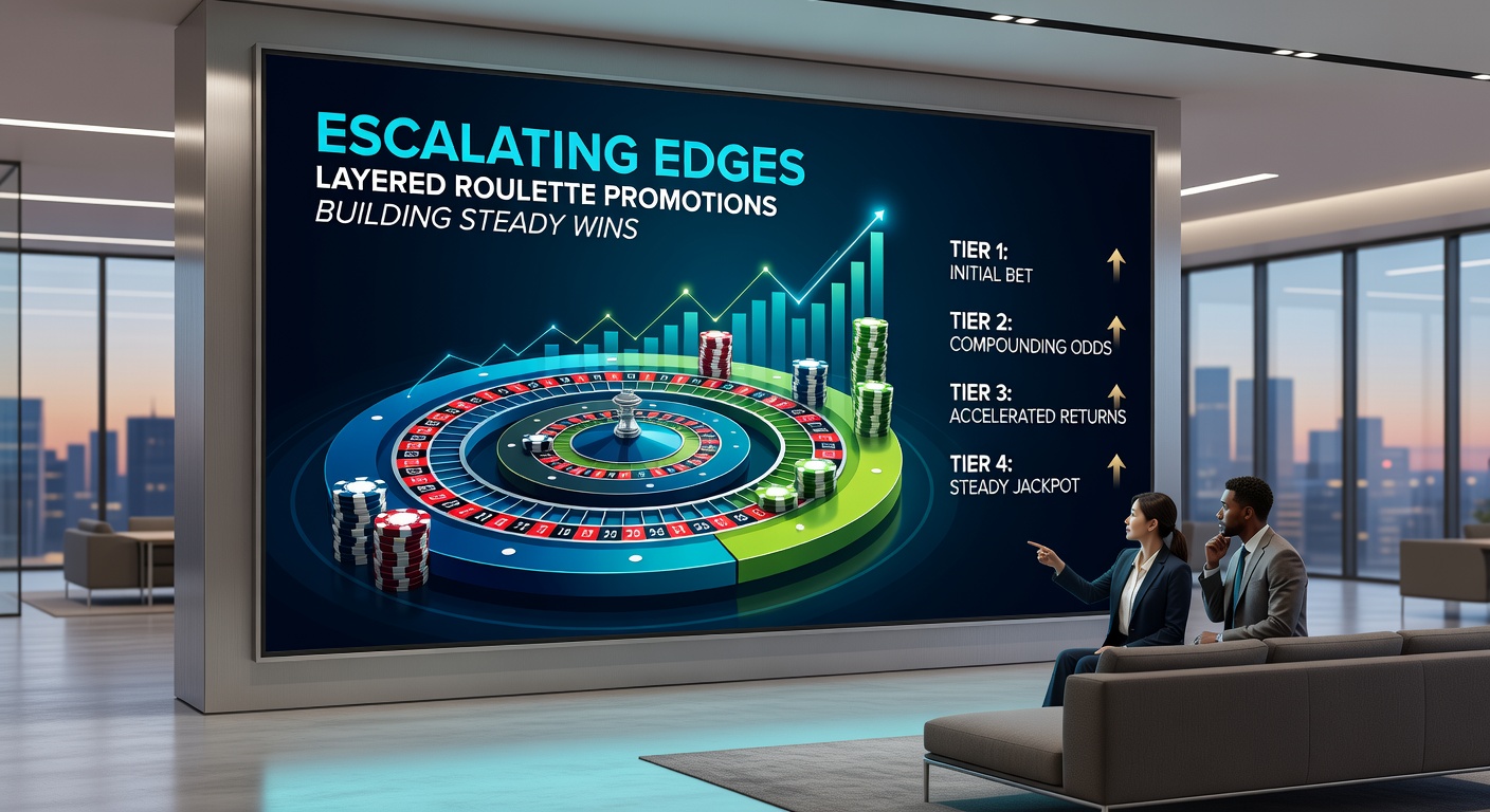 Graph illustrating rising win curves from tiered roulette bonus progressions over multiple sessions