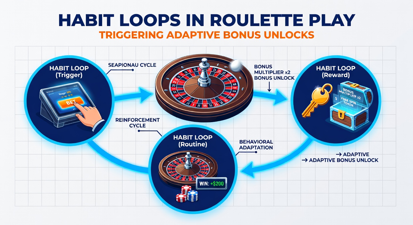 Roulette wheel with digital overlay showing player habit tracking patterns and bonus activation points