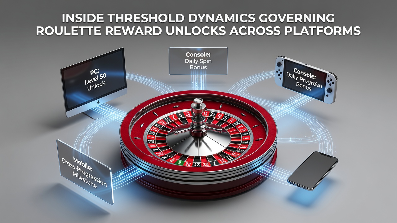 Dashboard view of roulette reward progress meters and unlock conditions