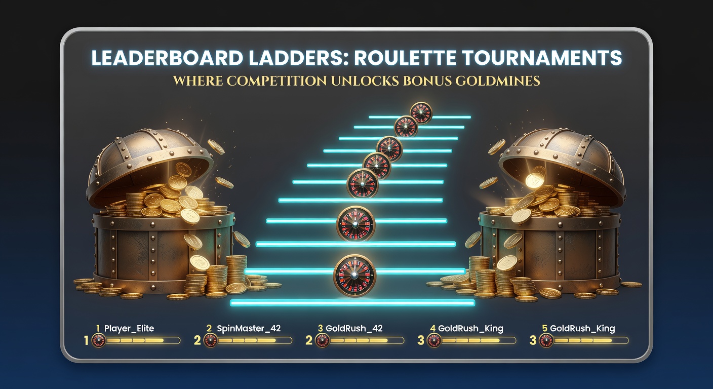 Close-up of a mobile roulette leaderboard during a tournament, with players' avatars ranked and bonus prizes ticking upward in real-time